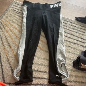 PINK Victoria's Secret Kids Two-Tone Leggings